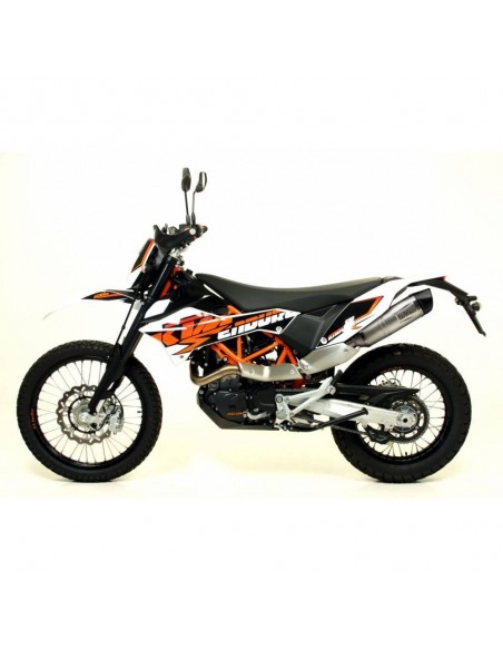 Escapamento Leovince Lv One Evo para KTM 690 SMC R / Enduro / Husbarna 701