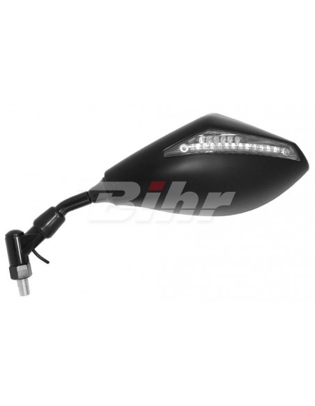 Espejo intermitente M10 Led ambar izdo