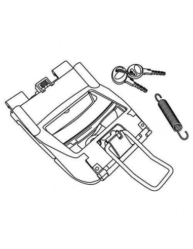Fechadura de porta-malas Shad SH45