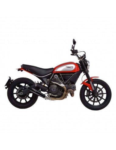 Escape Leovince GP STYLE BLACK DUCATI SCRAMBLER 800 (2015/2016)