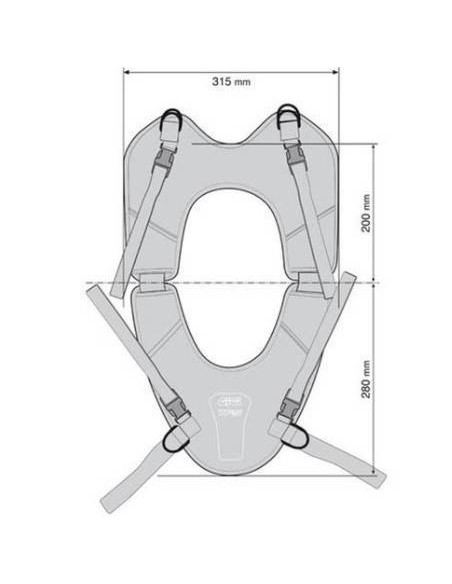 Base Sobredepósito Universal Givi T460B