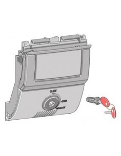 Fechadura de porta-malas Shad SH58X / SH59X