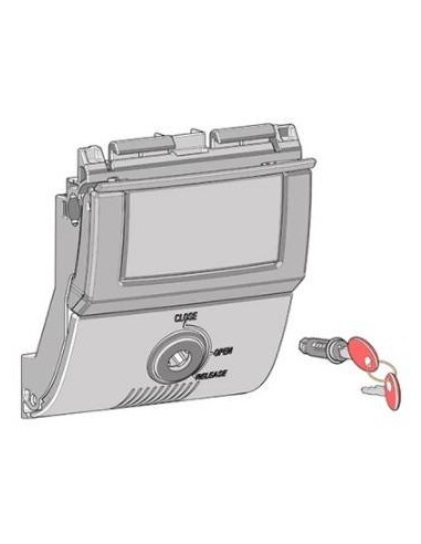 Fechadura de porta-malas Shad SH58X / SH59X