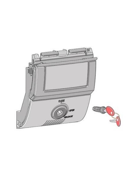 Fechadura de porta-malas Shad SH58X / SH59X