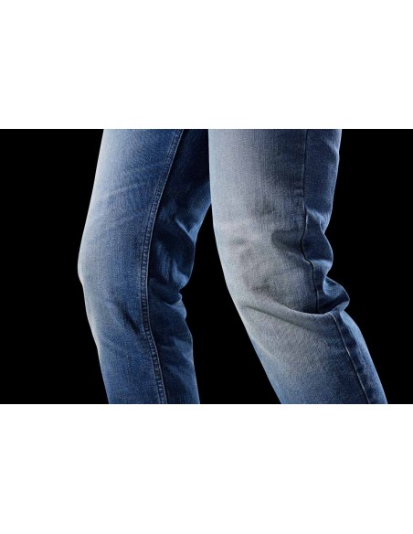 Pantalón Vaquero Furygan D12 X Kevlar Straight Azul lavado