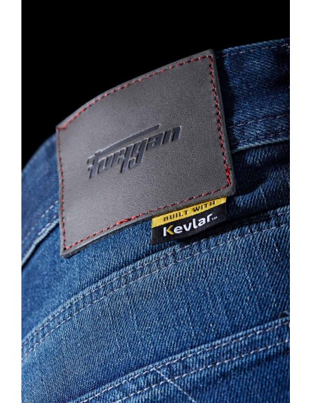 Pantalón Vaquero Furygan D12 X Kevlar Straight Azul medio