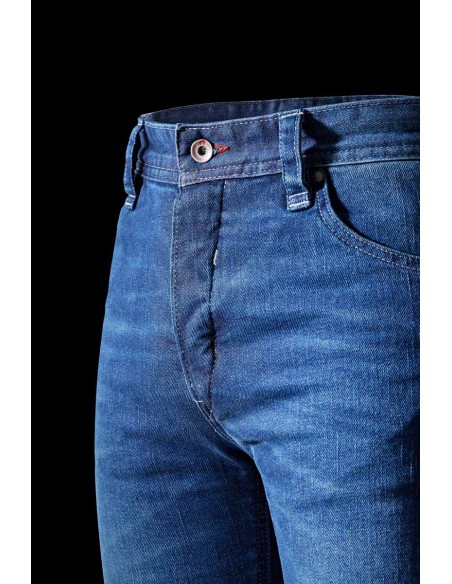Pantalón Vaquero Furygan D12 X Kevlar Straight Azul medio