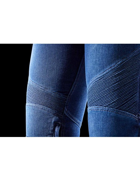 Pantalón Vaquero Furygan Purdey Evo Slim Azul medio