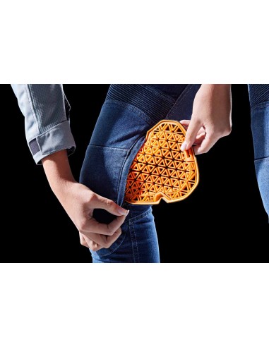 Pantalón Vaquero Furygan Purdey Evo Slim Azul medio