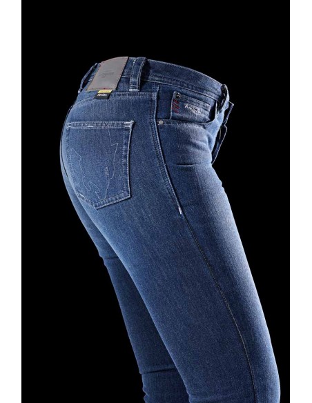 Pantalón Vaquero Furygan Kate X Kevlar Azul medio