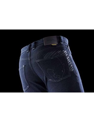 Pantalón Vaquero Furygan Tyron X Kevlar Slim Azul oscuro