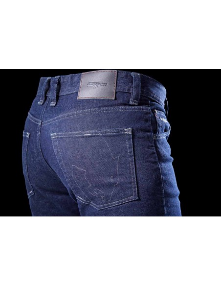Pantalón Vaquero Furygan D03 Tapered Azul oscuro