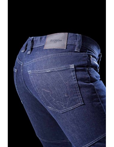 Pantalón Vaquero Furygan D03 Tapered Azul oscuro