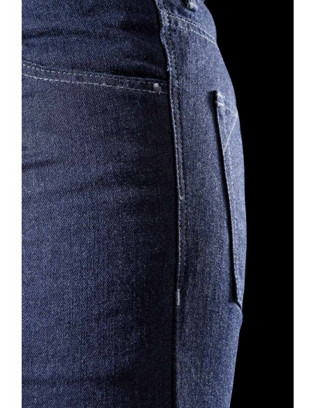 Pantalón Vaquero Furygan Kalvin X Kevlar Slim Azul oscuro