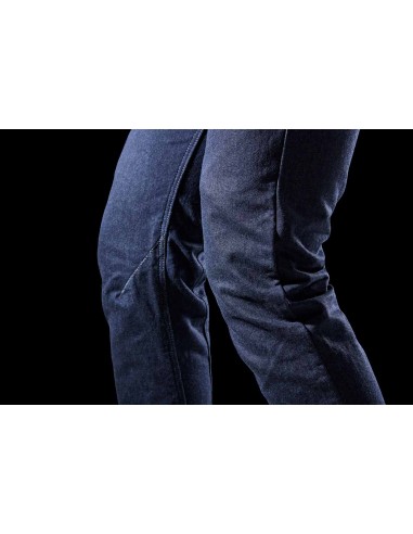 Pantalón Vaquero Furygan Kalvin X Kevlar Slim Azul oscuro