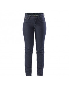 Pantalón Vaquero Furygan Nikita X Kevlar Mom Fit Azul oscuro