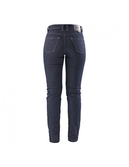 Pantalón Vaquero Furygan Nikita X Kevlar Mom Fit Azul oscuro