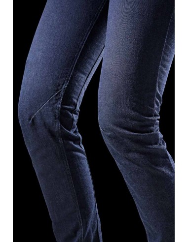 Pantalón Vaquero Furygan Nikita X Kevlar Mom Fit Azul oscuro