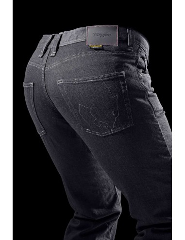 Pantalón Vaquero Furygan K12 X Kevlar Straight Carbono