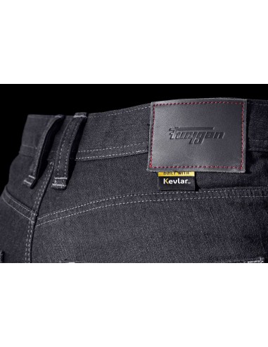 Pantalón Vaquero Furygan K12 X Kevlar Straight Carbono