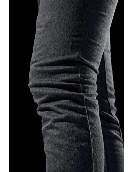 Pantalón Vaquero Furygan Nikita X Kevlar Mom Fit Carbono