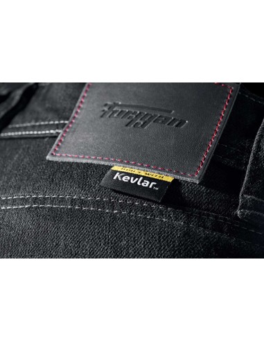 Pantalón Vaquero Furygan Nikita X Kevlar Mom Fit Carbono