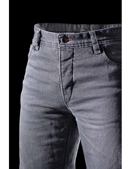 Pantalón Vaquero Furygan D12 X Kevlar Straight Gris