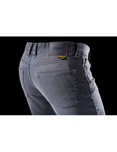 Pantalón Vaquero Furygan D12 X Kevlar Straight Gris