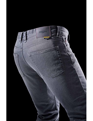 Pantalón Vaquero Furygan D12 X Kevlar Straight Gris