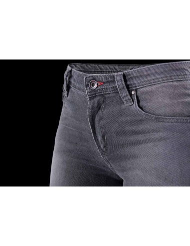 Pantalón Vaquero Furygan Purdey Evo Slim Gris