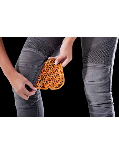 Pantalón Vaquero Furygan Purdey Evo Slim Gris