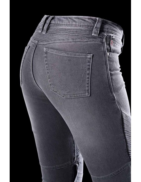 Pantalón Vaquero Furygan Purdey Evo Slim Gris