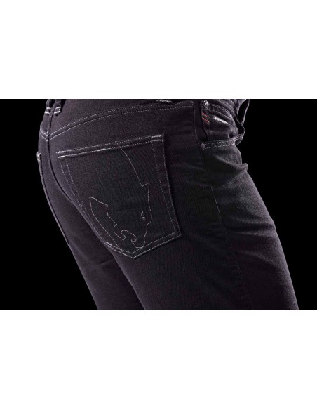 Pantalón Vaquero Furygan D03 Tapered Negro