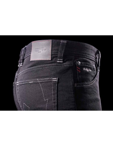 Pantalón Vaquero Furygan D03 Tapered Negro