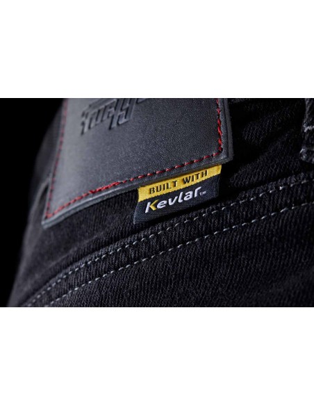 Pantalón Vaquero Furygan D12 X Kevlar Straight Negro