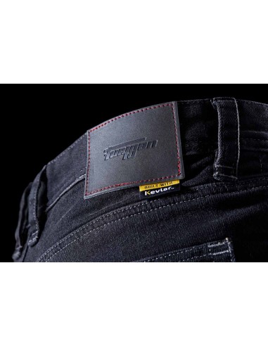 Pantalón Vaquero Furygan D12 X Kevlar Straight Negro