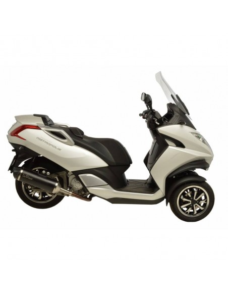 Escape Leovince Nero PEUGEOT METROPOLIS 400i (2013/2016)