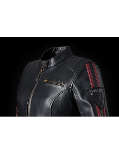 Chaqueta Furygan L'Intrepide Lady Negro S