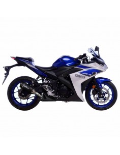 Escape Leovince Lv Pro Carbono para Yamaha MT25 / MT03 /...