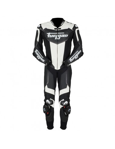 Mono Furygan Overtake X Kevlar Negro y blanco