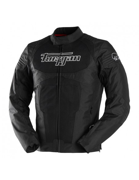 Chaqueta Furygan WB08 Vented+ Negro y blanco S
