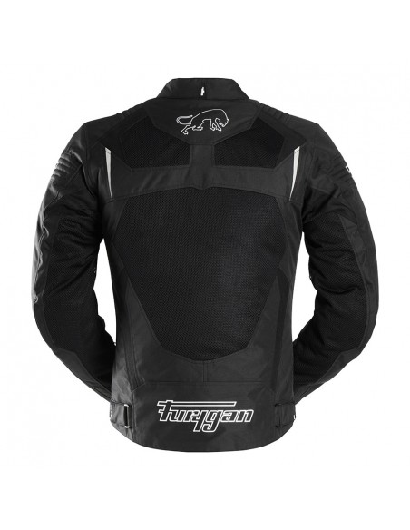 Chaqueta Furygan WB08 Vented+ Negro y blanco S