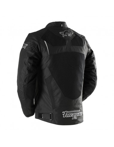 Chaqueta Furygan WB08 Vented+ Negro y blanco S