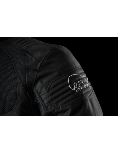 Chaqueta Furygan WB08 Vented+ Negro y blanco S
