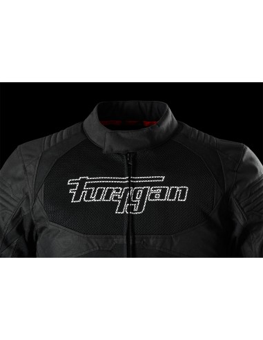Chaqueta Furygan WB08 Vented+ Negro y blanco S