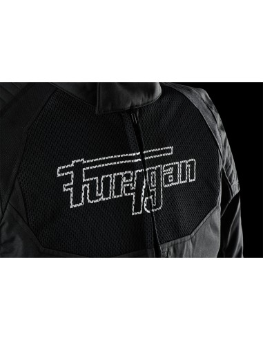 Chaqueta Furygan WB08 Vented+ Negro y blanco S