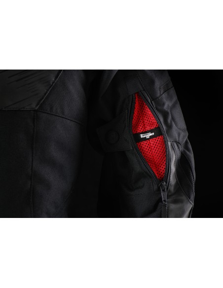 Chaqueta Furygan Shard HV Negro y gris S