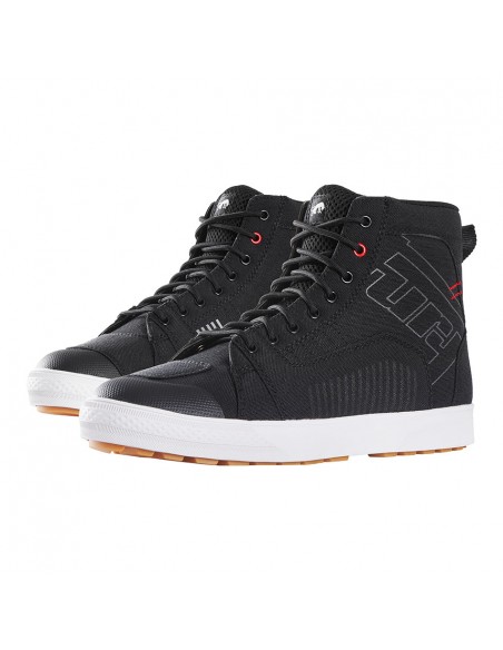 Zapatillas Furygan Stockton Air D3O Negro y rojo