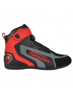 Zapatillas Furygan V4 Easy D3O Negro y rojo