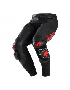 Pantalón Furygan Drack Negro y rojo